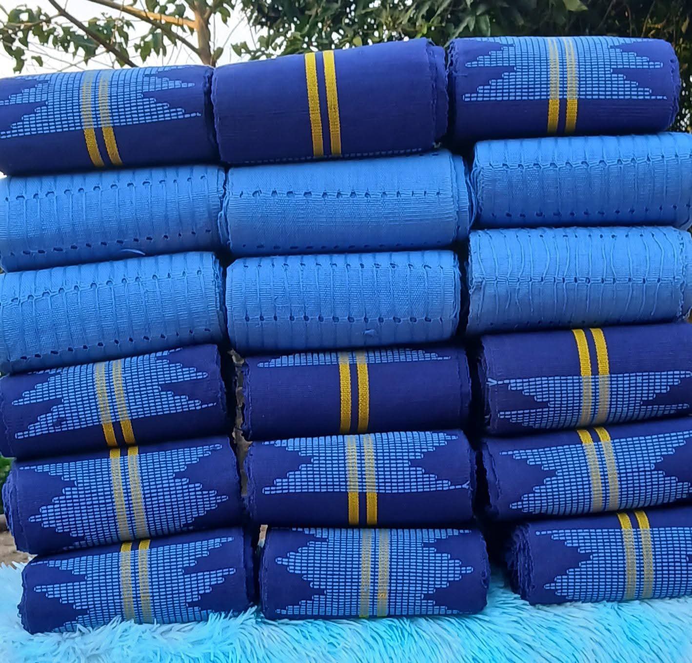 Royal Blue Aso-Oke